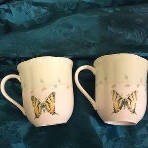 Lenox Butterfly Meadow Mugs